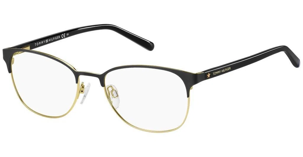 Tommy Hilfiger Th1749 Eyeglasses - Matte Black - view 3